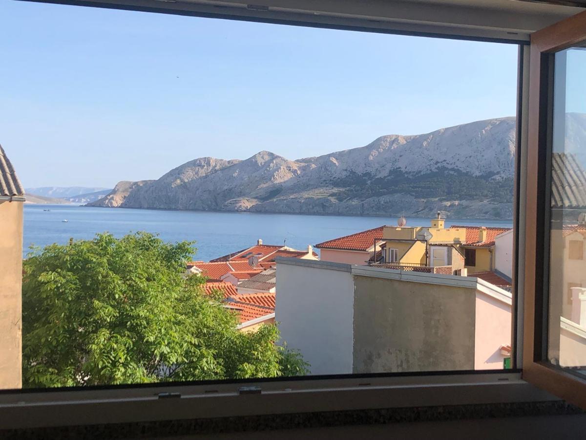 Studio Neven With Sea View Baska  Exterior photo