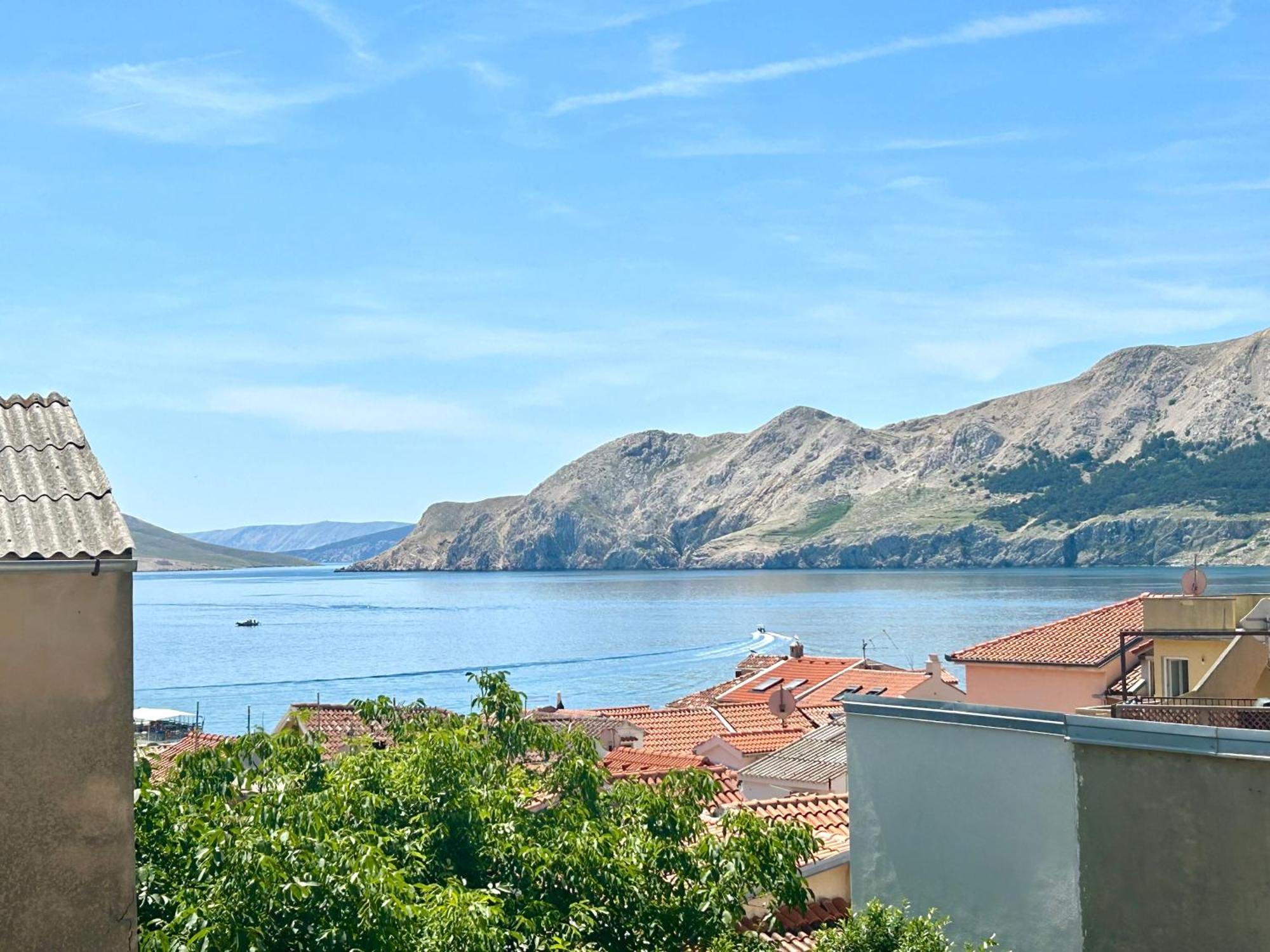 Studio Neven With Sea View Baska  Exterior photo